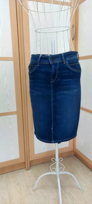 Falda vaquera elástica Pepe Jeans