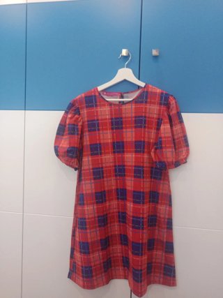 Vestido de cuadros Ágatha Ruiz de la Prada