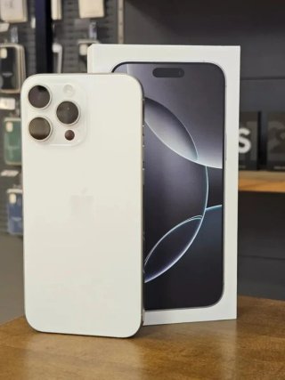IPHONE 16 PRO MAX 256GB BIANCO BATTERIA 91%