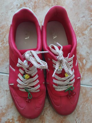 Zapatillas Rojas Zara Talla 36