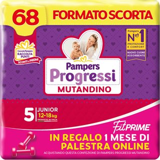 Pampers Progressi Pañales Fit Prime Junior