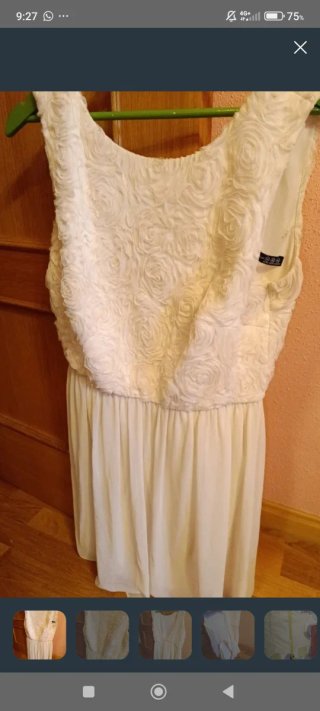 Vestido blanco para boda civil