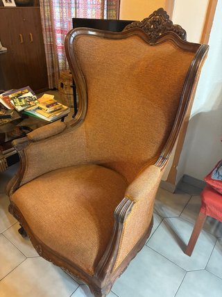 Poltrone con orecchie Stile Luigi XV