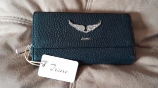 Cartera grande negra Irene