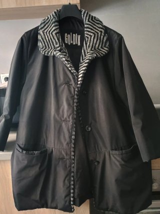 Chaquetón Goldix Negro Talla 44/46 marca Suiza