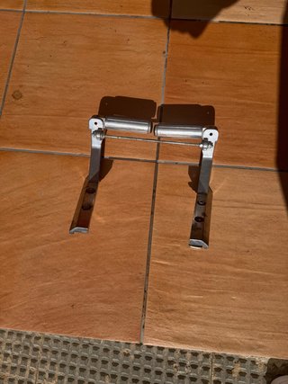 Reposapiés Cromado para Vespa PX/TX