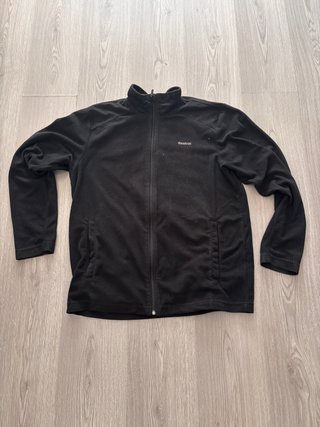Chaqueta Polar Reebok Negra