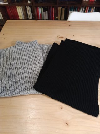 Set de 2 Bufandas de Punto
