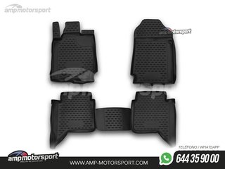 ALFOMBRILLAS DE GOMA PARA FORD RANGER MK3