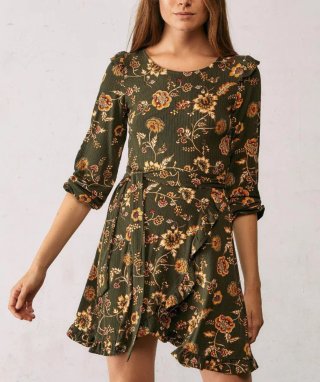 Vestido Springfield flores