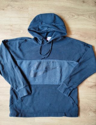 Nike Air Vintage Hoodie Big Logo Streetwear Boxy.