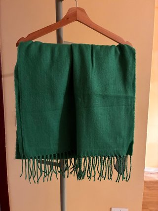 Bufanda H&M verde manzana