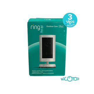 Cámara de Seguridad Ring Outdoor Cam -E0159705CV-