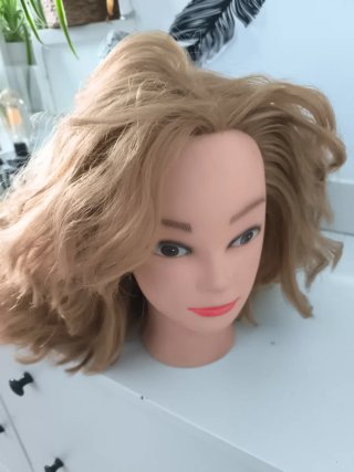 Cabeza de Maniquí Profesional Peluquería
