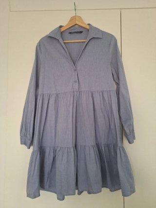 Vestido azul Zara