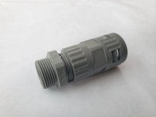 RACOR ESTANCO TUBO CORRUGADO MANGUERA AD21mm. PG16