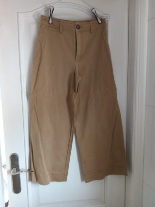 Pantalón Vaquero Mujer Color Canela