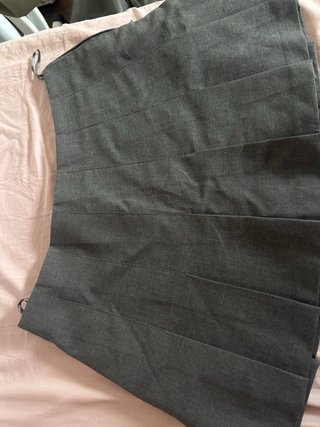 Falda Gris Zara