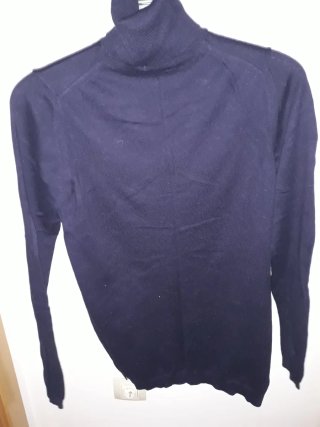 Jersey de Cuello Alto Azul Talla M