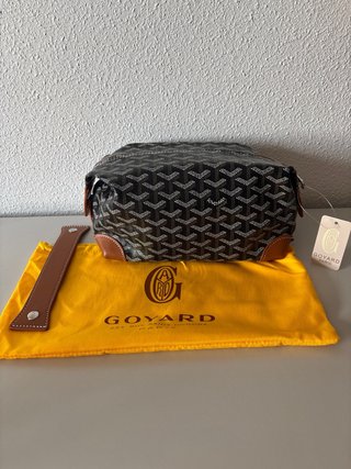 Neceser Goyard Marrón y Negro