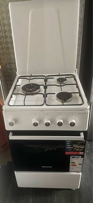 Cocina con Horno Melectric Blanca