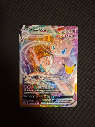 Carta Pokémon Mew VMAX UR 30 aniversario