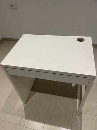 Mesa de estudio IKEA blanca