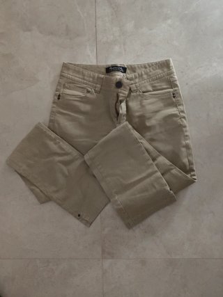 Pantalones Massimo Dutti Beige