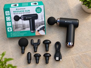 Pistola de masaje muscular SILVERGEAR – RELAX