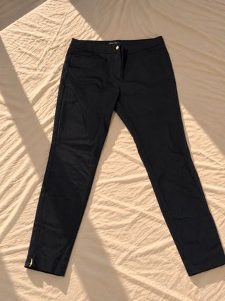Pantalón Negro Massimo Dutti