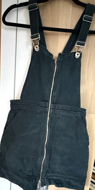 Vestido vaquero negro