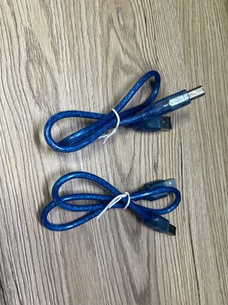 2 Cables USB-A a USB-B