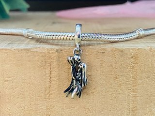 Charm Jack y Sally Enamorados - Plata