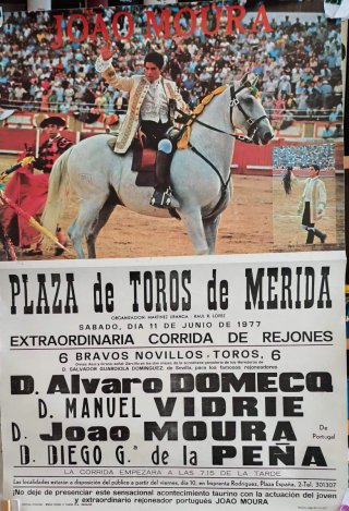 Cartel Plaza de Toros de Mérida 1977