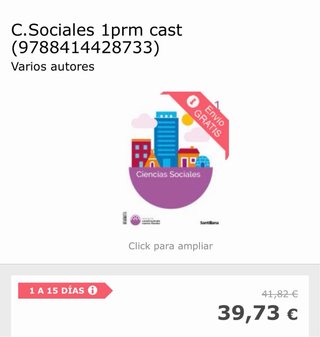 Ciencias Sociales 1 primaria