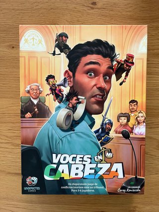 Juego de mesa Voces en mi cabeza