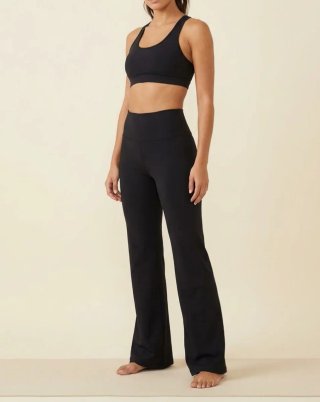 Pantalón de Yoga Flare Negro