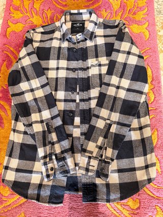 Camisa Franela Hollister Cuadros