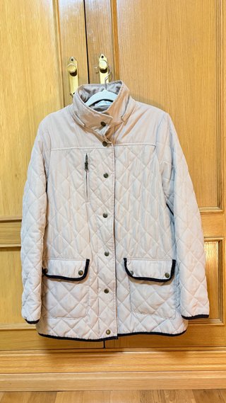 Cazadora Acolchada Beige