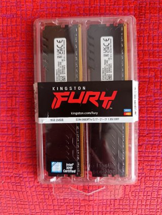 Memoria RAM Kingston Fury Beast 2x8 16GB DDR4 3600