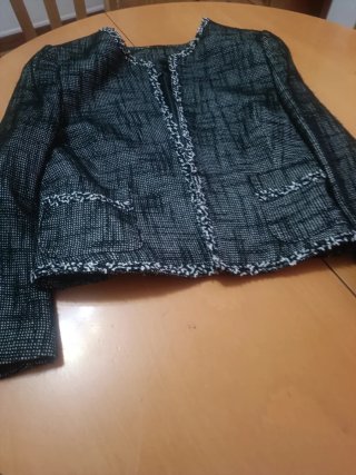 Chaqueta de mujer texturizada
