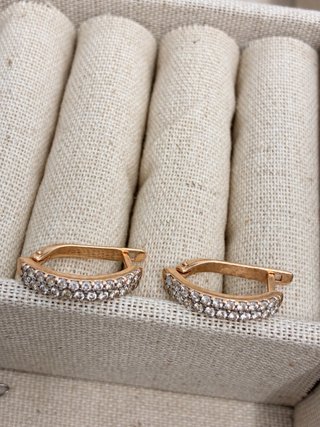 PENDIENTES ORO 14K 585 3,52 gramos