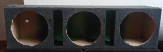 Cajón Reflex para 3 Altavoces de 10