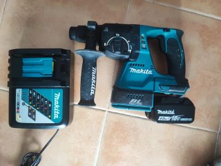 Martillo Rotativo Makita 18V con Cargador