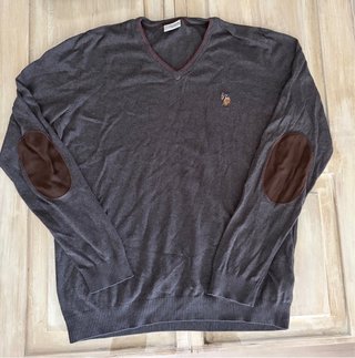 Jersey US Polo Assn Gris Talla M