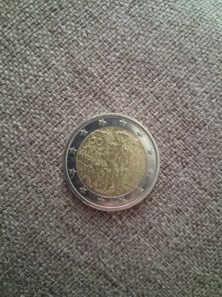 Moneda 2 Euros 30 Aniversario Muro de Berlín