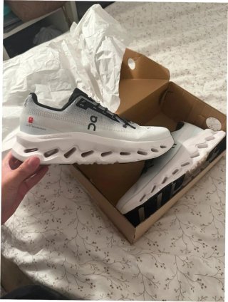 Zapatillas On Cloudmonster Negro/Blanco Talla 41