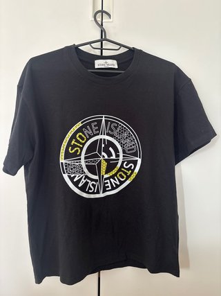 Camiseta Stone Island Negra Talla XS