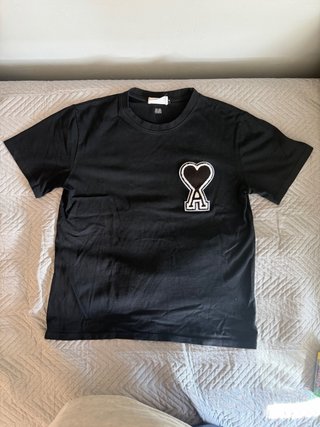 Camiseta AMI Paris Negra