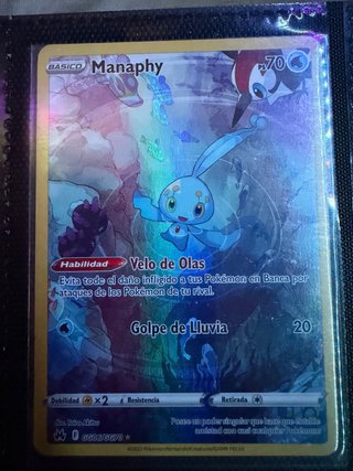 Carta Pokémon Manaphy GG06/GG70
